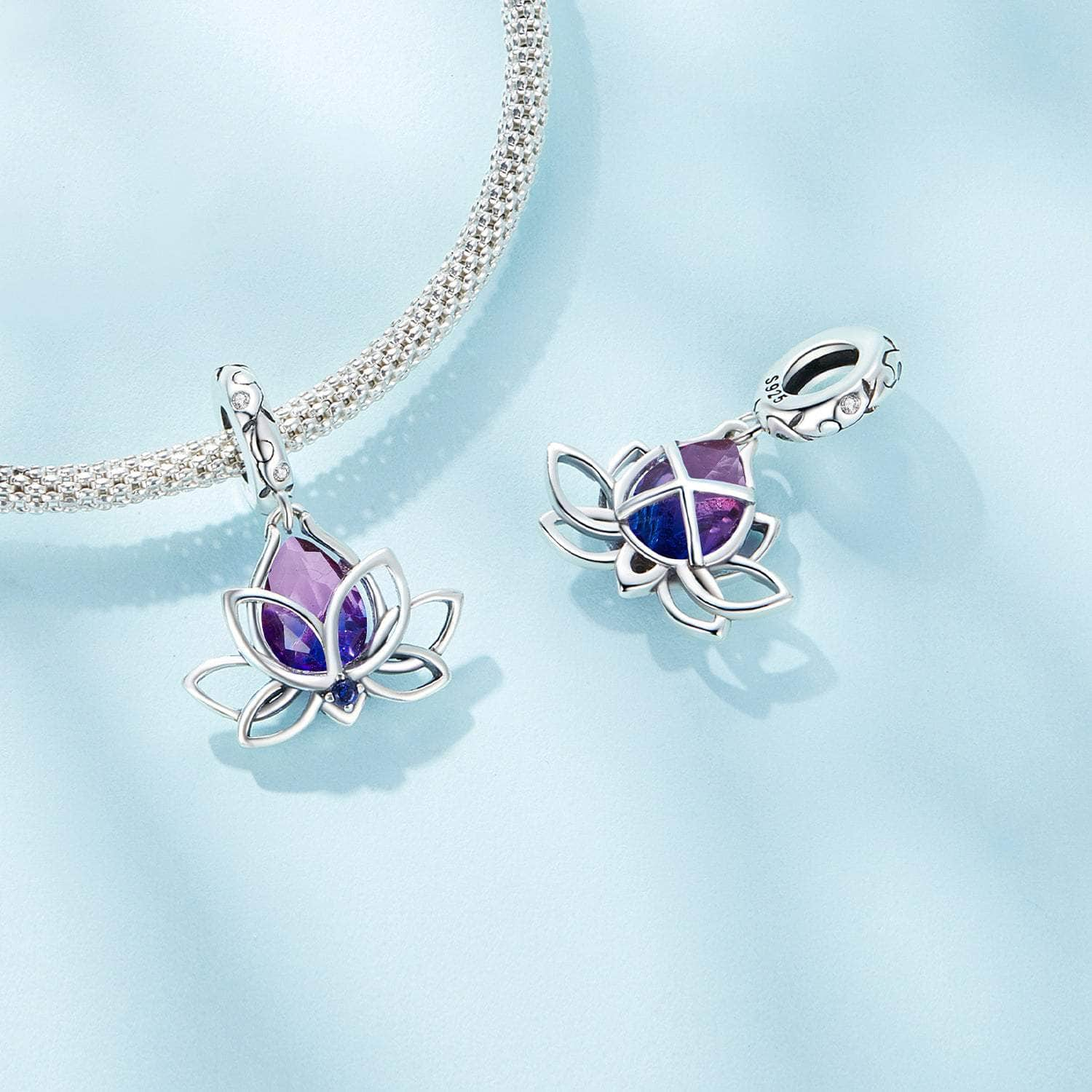 shipped in AUS CHARMS Lotus Charm