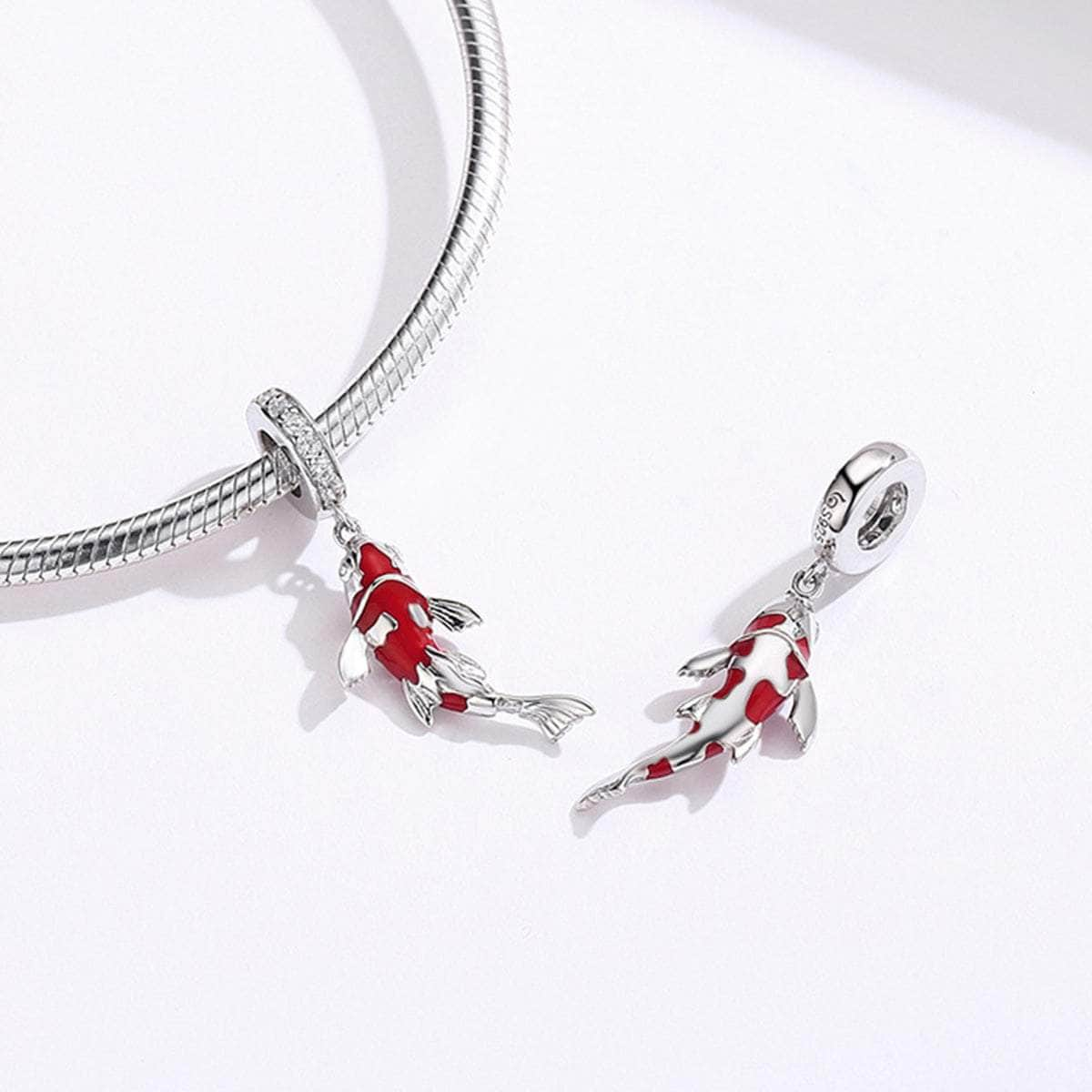 shipped in AUS CHARMS Lucky Carp Charm