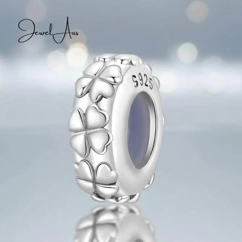 shipped in AUS CHARMS Lucky Clover Spacer Charm