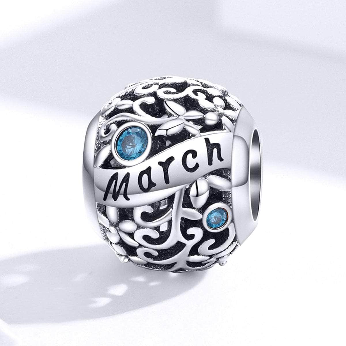 shipped in AUS CHARMS March Birthstone Charm