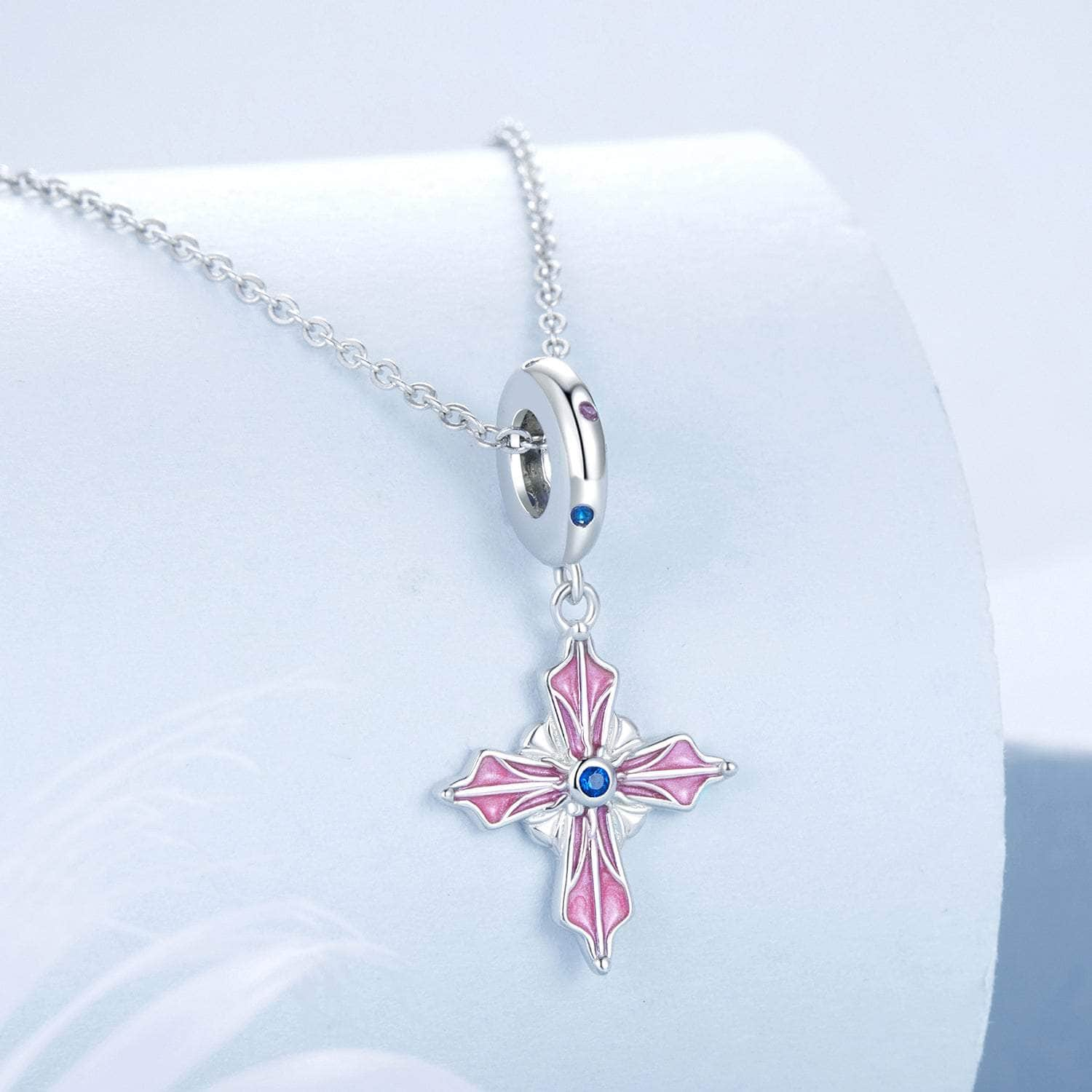 shipped in AUS CHARMS Pink Cross Charm