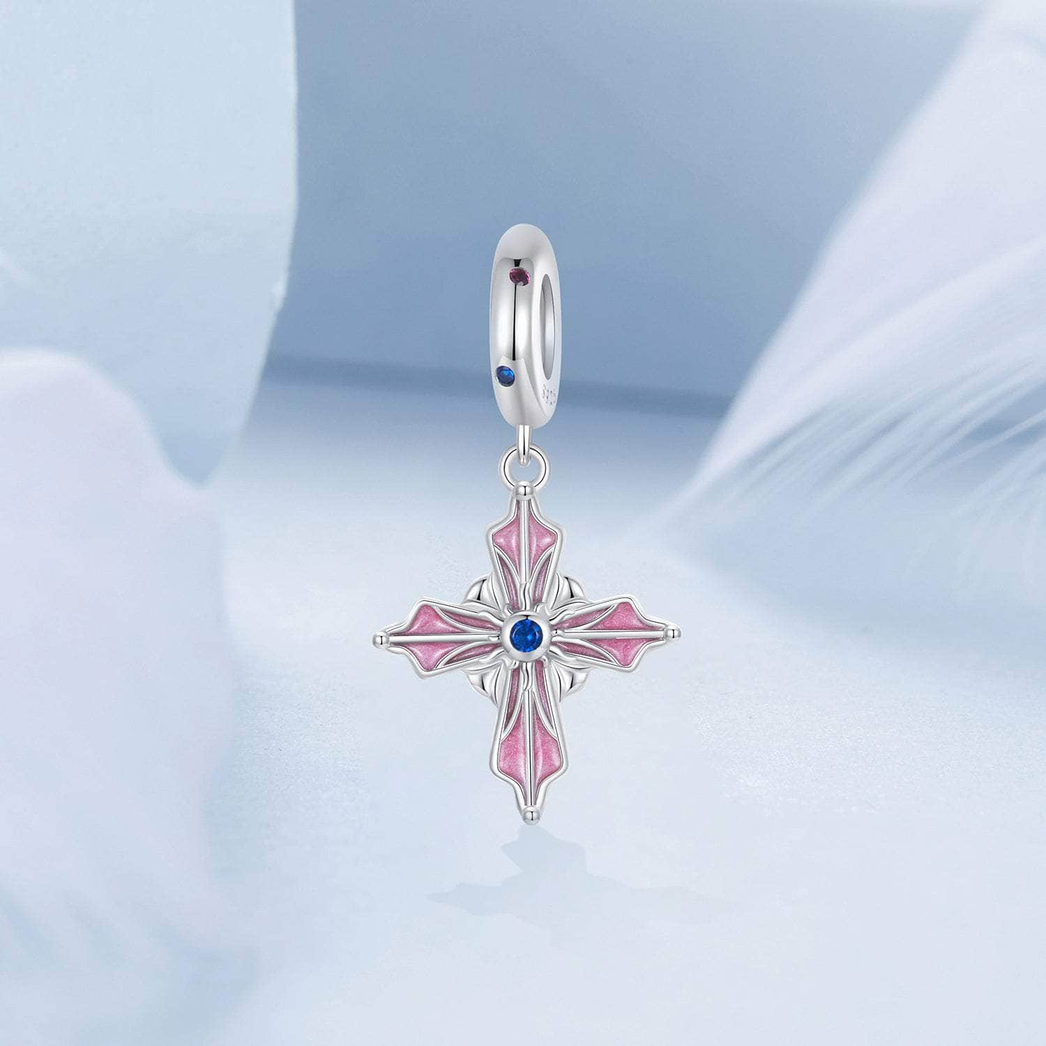 shipped in AUS CHARMS Pink Cross Charm