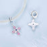 shipped in AUS CHARMS Pink Cross Charm