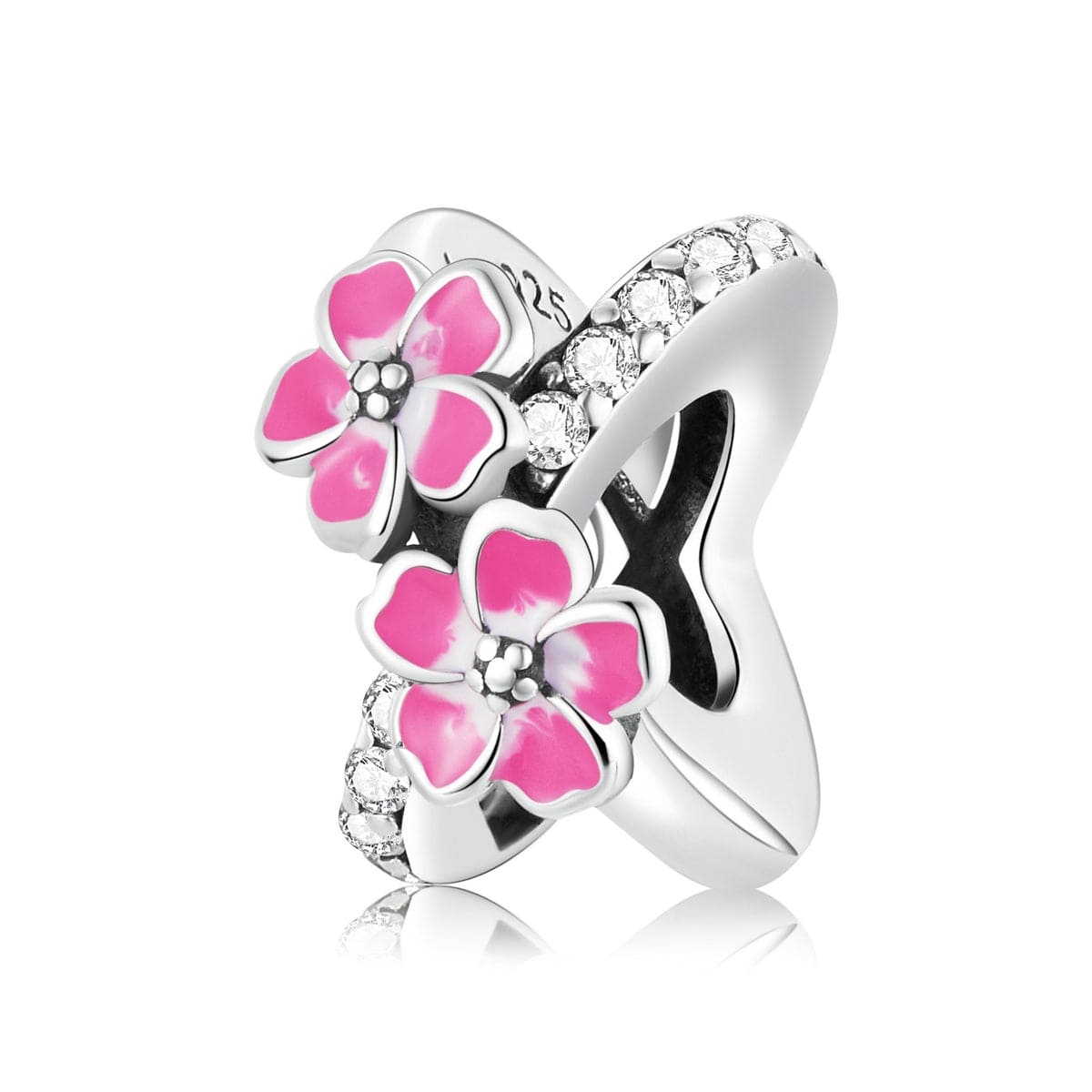 shipped in AUS CHARMS Pink Daisy Charm