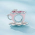 shipped in AUS CHARMS Pink Tea Charm