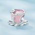 shipped in AUS CHARMS Pink Tea Charm