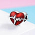 shipped in AUS CHARMS Pulsing Heart Charm