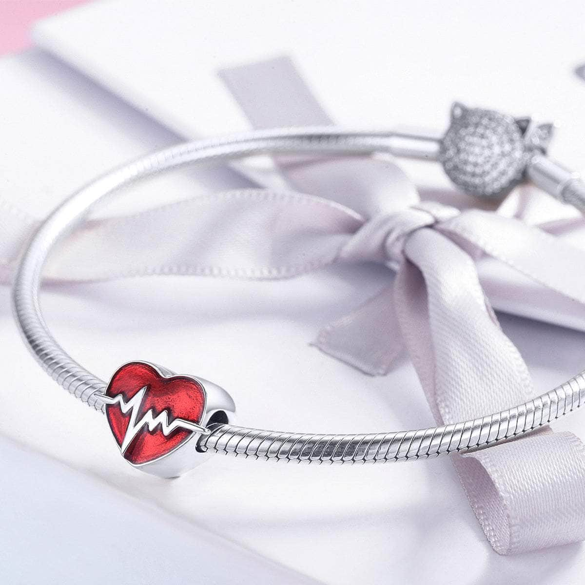 shipped in AUS CHARMS Pulsing Heart Charm