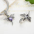 shipped in AUS CHARMS Purple Dragonfly Charm