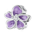 shipped in AUS CHARMS Purple Flower Charm