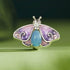 shipped in AUS CHARMS Purple Moth Charm