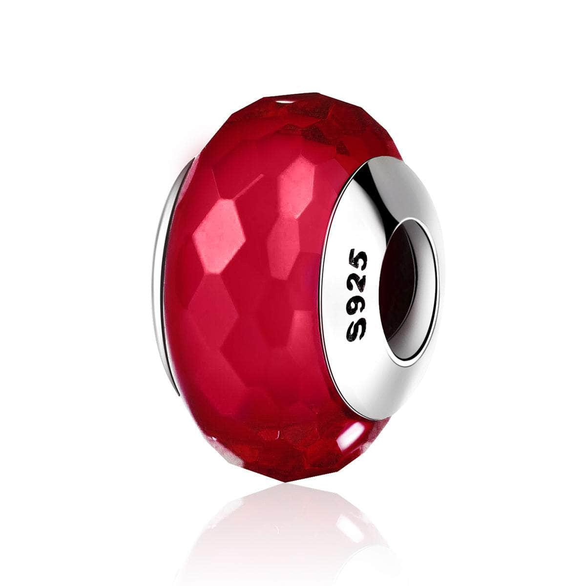 shipped in AUS CHARMS Red Murano Charm