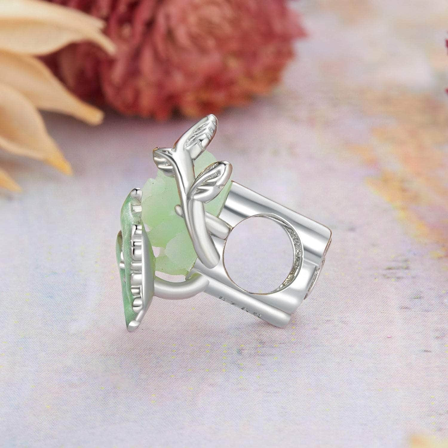 shipped in AUS CHARMS Rose & Butterfly Charm