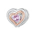 shipped in AUS CHARMS Rose Gold Heart Charm