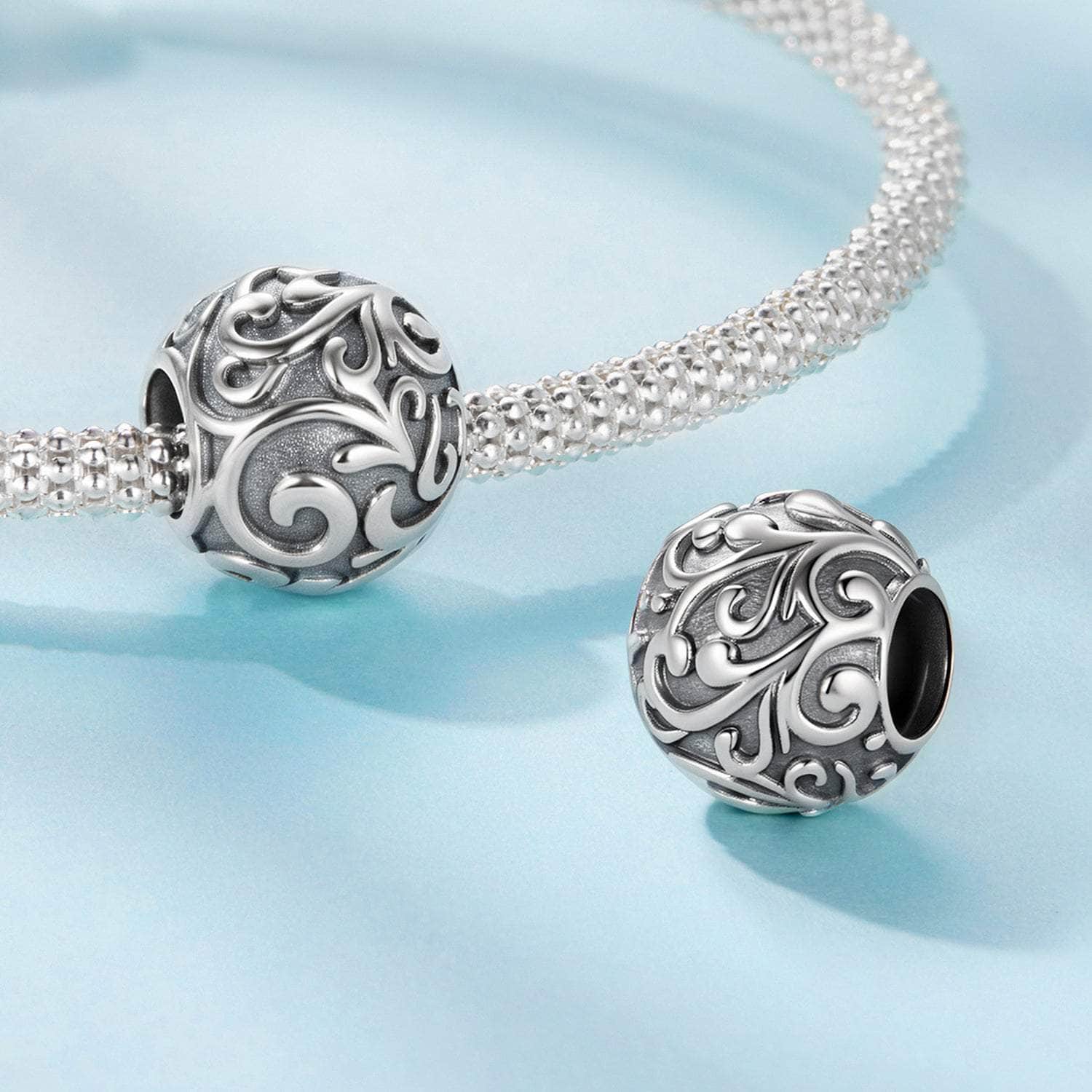 shipped in AUS CHARMS Scroll Pattern Charm