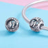 shipped in AUS CHARMS Silver Letter M Charm