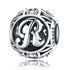 shipped in AUS CHARMS Silver Letter R Charm