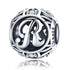 shipped in AUS CHARMS Silver Letter R Charm