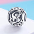 shipped in AUS CHARMS Silver Letter S Charm