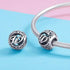 shipped in AUS CHARMS Silver Letter W Charm