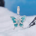 shipped in AUS CHARMS Snowflake Butterfly Charm