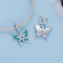 shipped in AUS CHARMS Snowflake Butterfly Charm