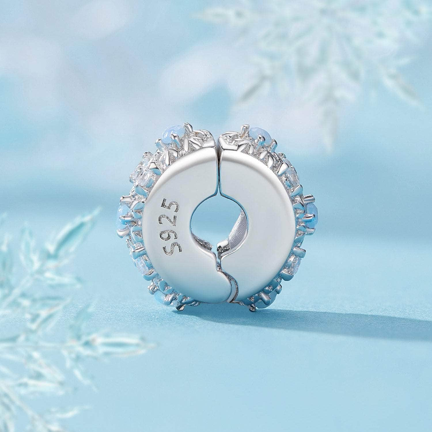 shipped in AUS CHARMS Snowflake Stopper Charm