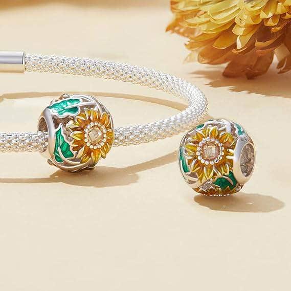 shipped in AUS CHARMS Sunflower Charm