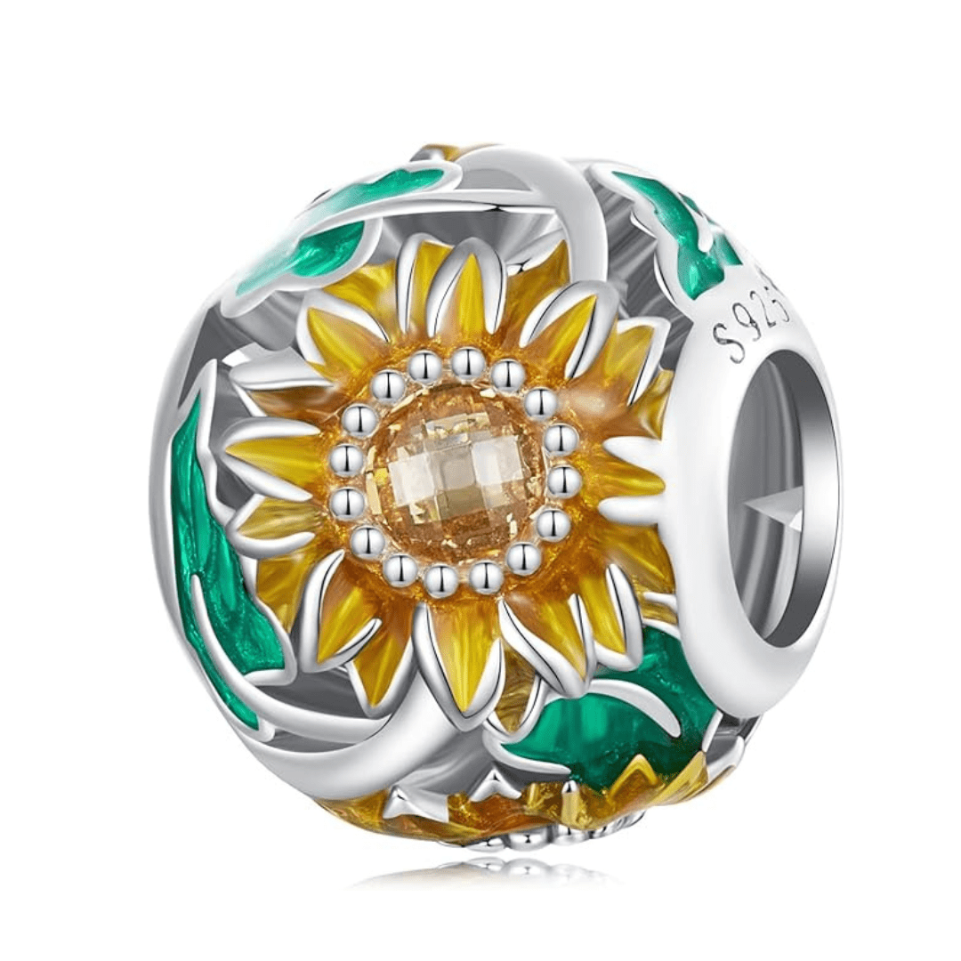 shipped in AUS CHARMS Sunflower Charm