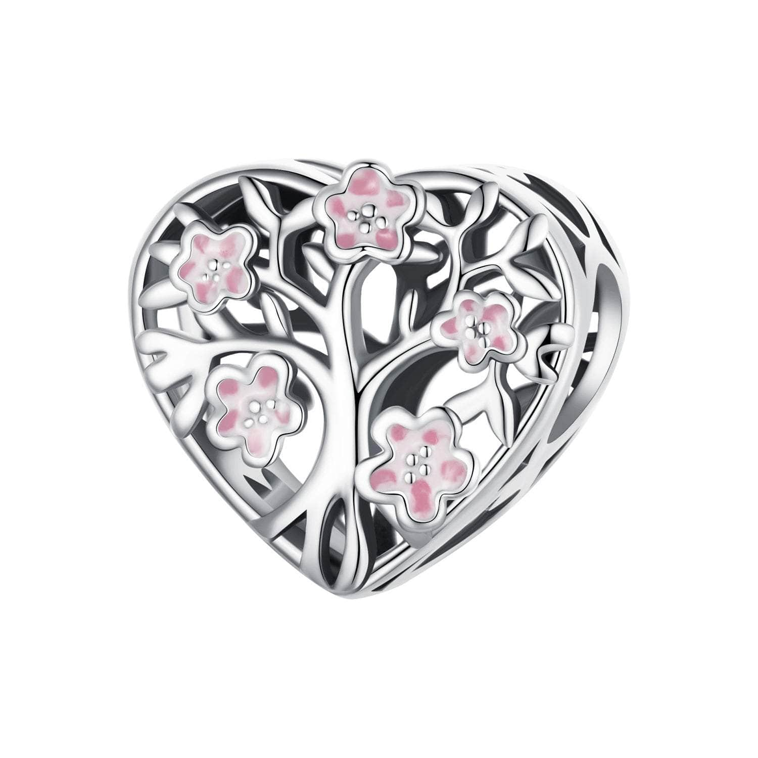 shipped in AUS CHARMS Tree Of Life Heart Charm