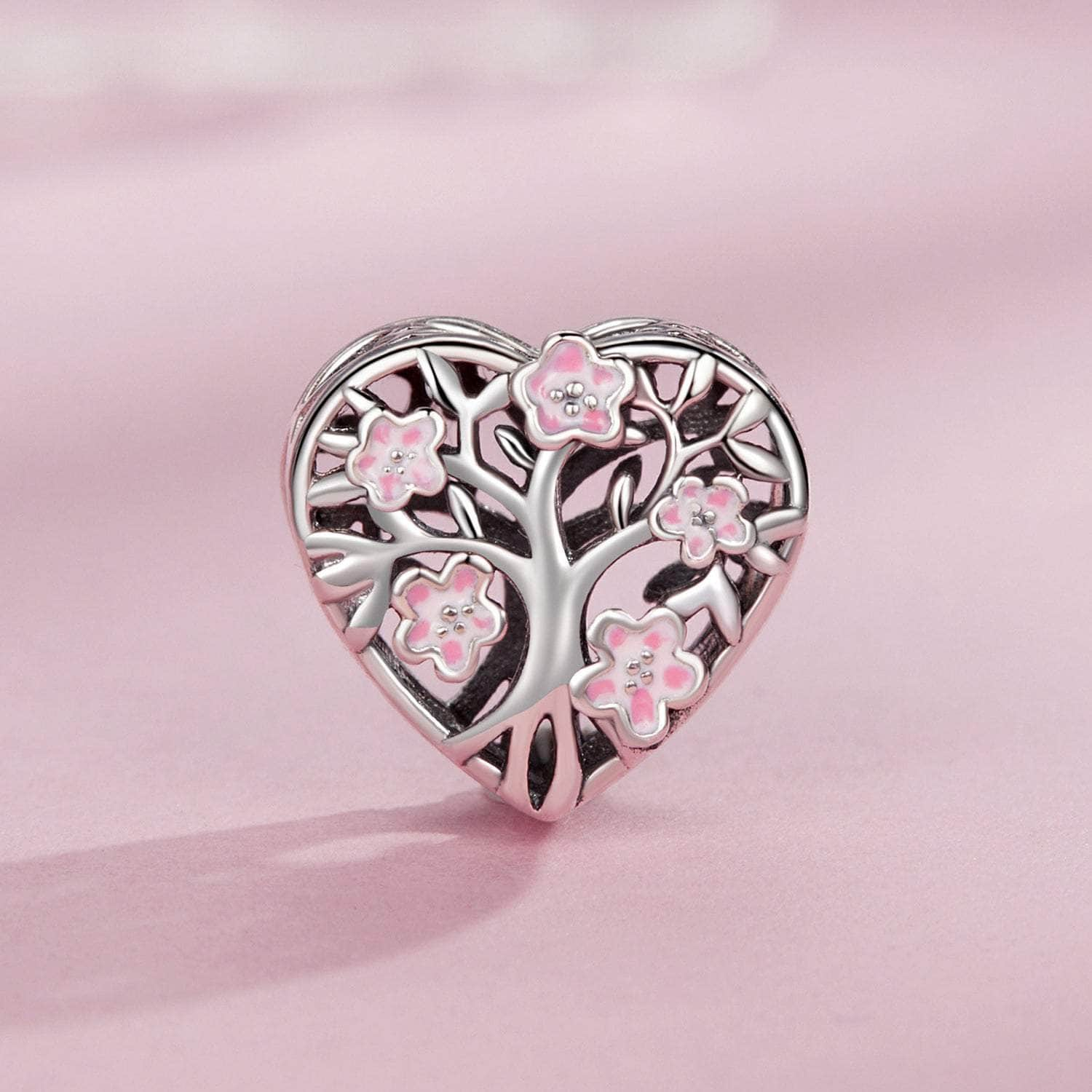 shipped in AUS CHARMS Tree Of Life Heart Charm