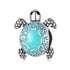 shipped in AUS CHARMS Turquoise Turtle Charm